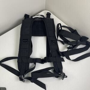 Condor H Harness Black Tactical D-Rings Webbing Mesh Suspender Support Straps